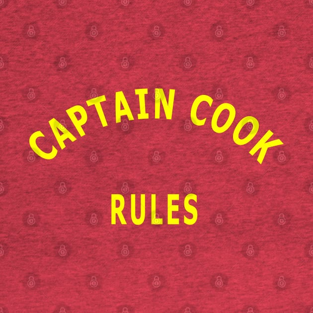 Captain Cook Rules by Lyvershop